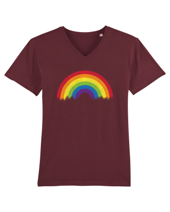 Rainbow Burgundy