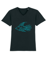 birdy_I-1 Tricou mânecă scurtă guler V Bărbat Presenter