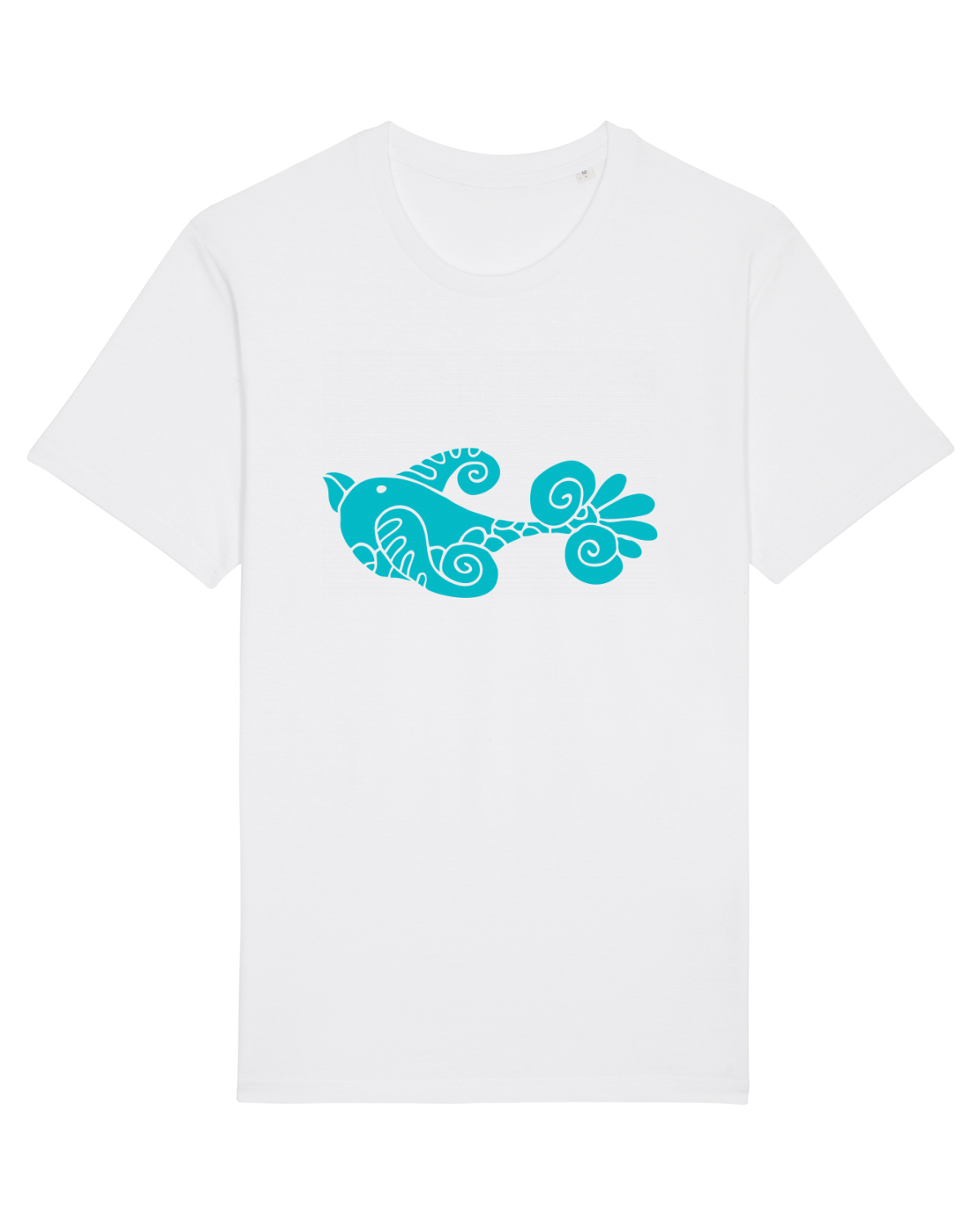Tricou mânecă scurtă Unisex Rocker White