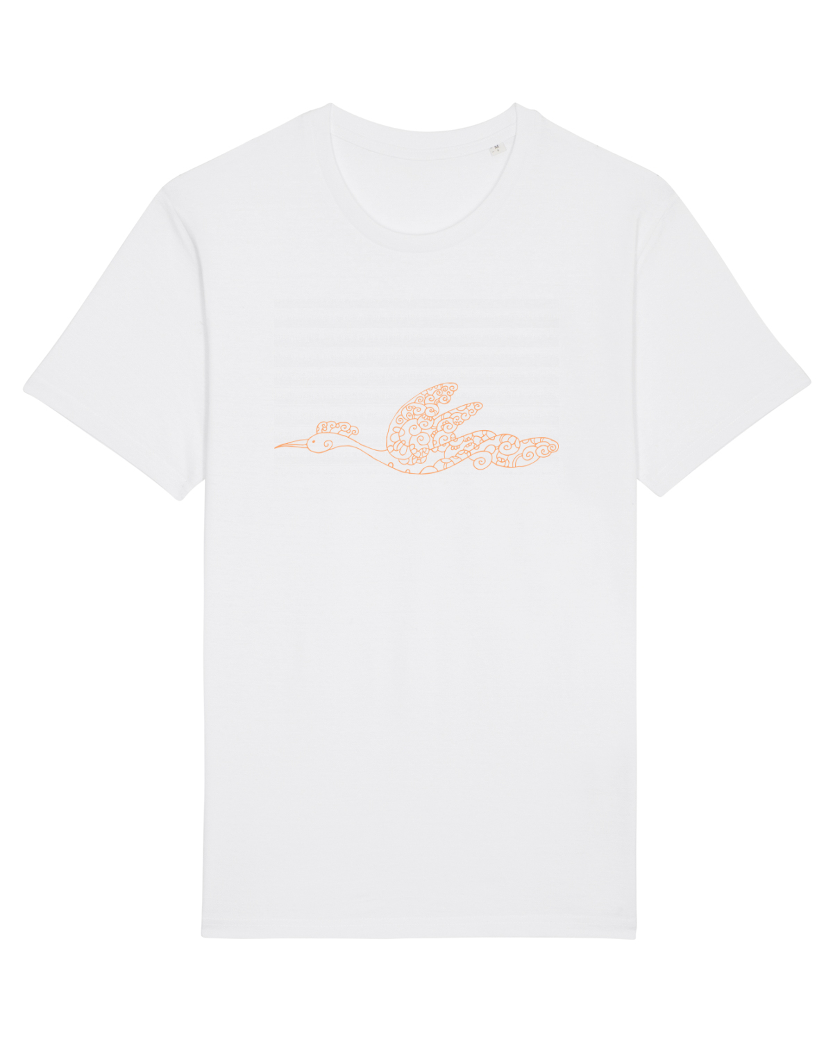 Tricou mânecă scurtă Unisex Rocker White