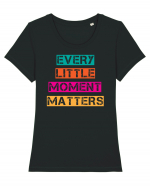 Contează Tricou mânecă scurtă guler larg fitted Damă Expresser