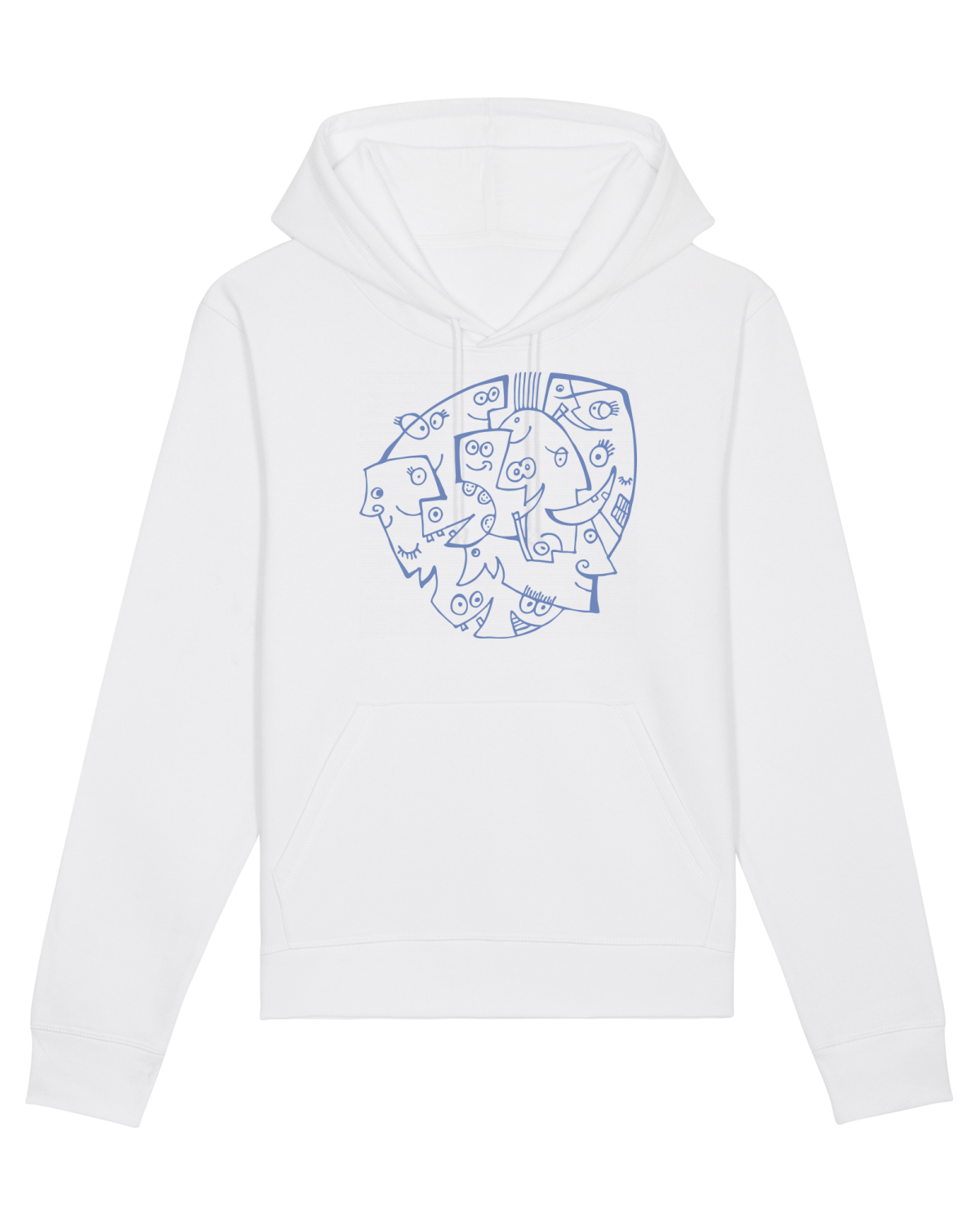 Hanorac Unisex Drummer White