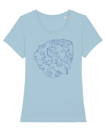 faces_I-1 Sky Blue