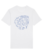 faces_I-1 Tricou mânecă scurtă Unisex Rocker