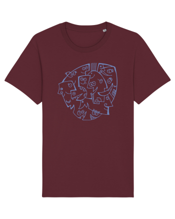 faces_I-1 Burgundy