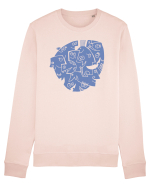 faces_I-2 Bluză mânecă lungă Unisex Rise