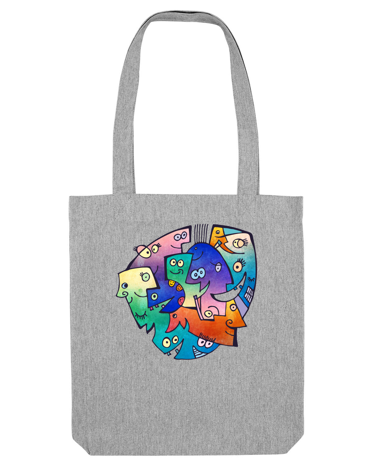 Sacoșă textilă Heather Grey