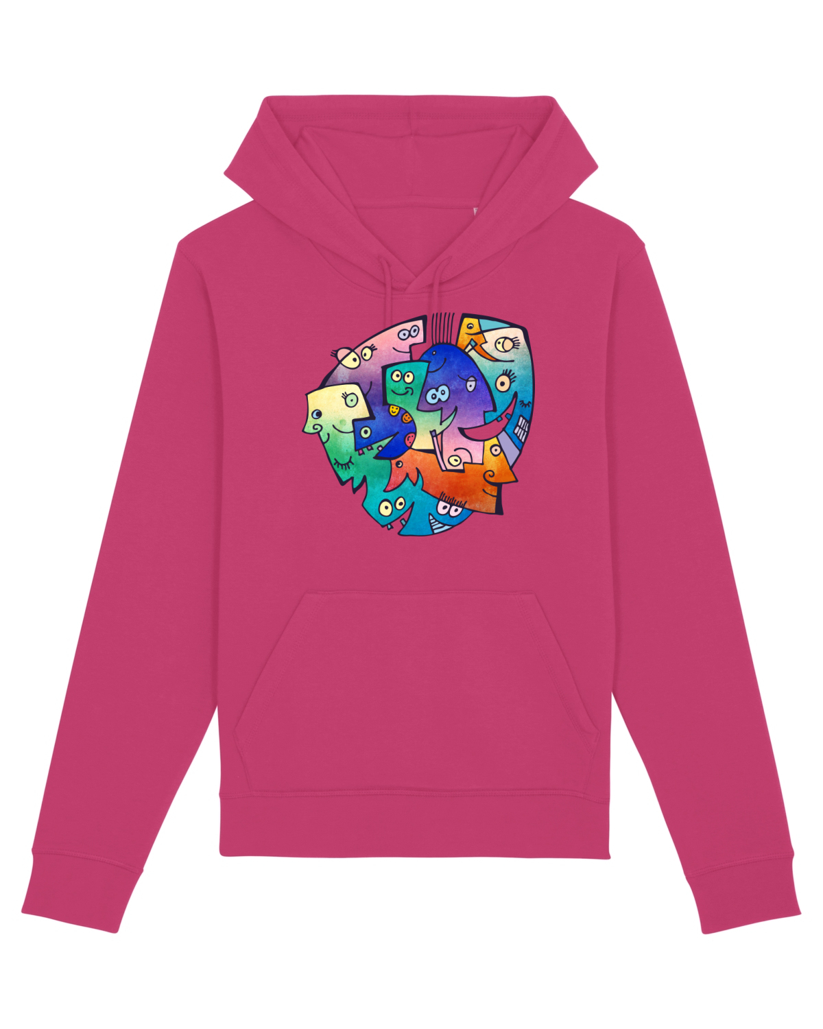 Hanorac Unisex Drummer Raspberry