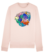 faces_I-3 Bluză mânecă lungă Unisex Rise