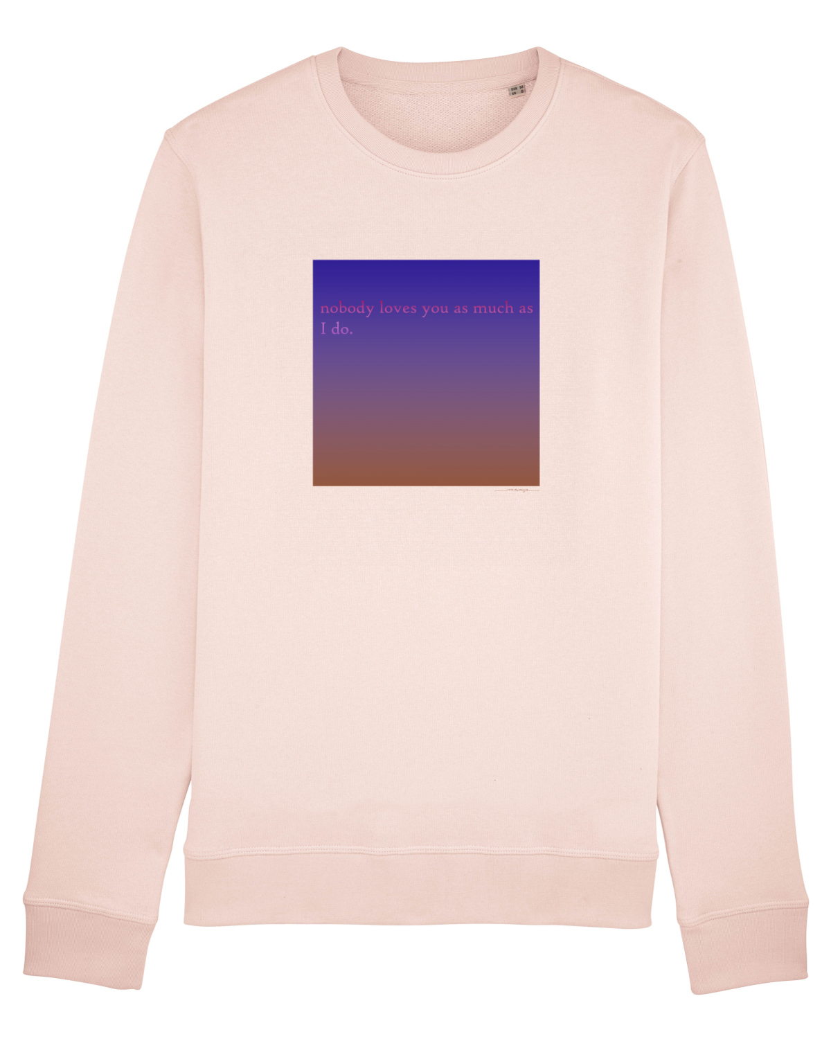 Bluză mânecă lungă Unisex Rise Candy Pink