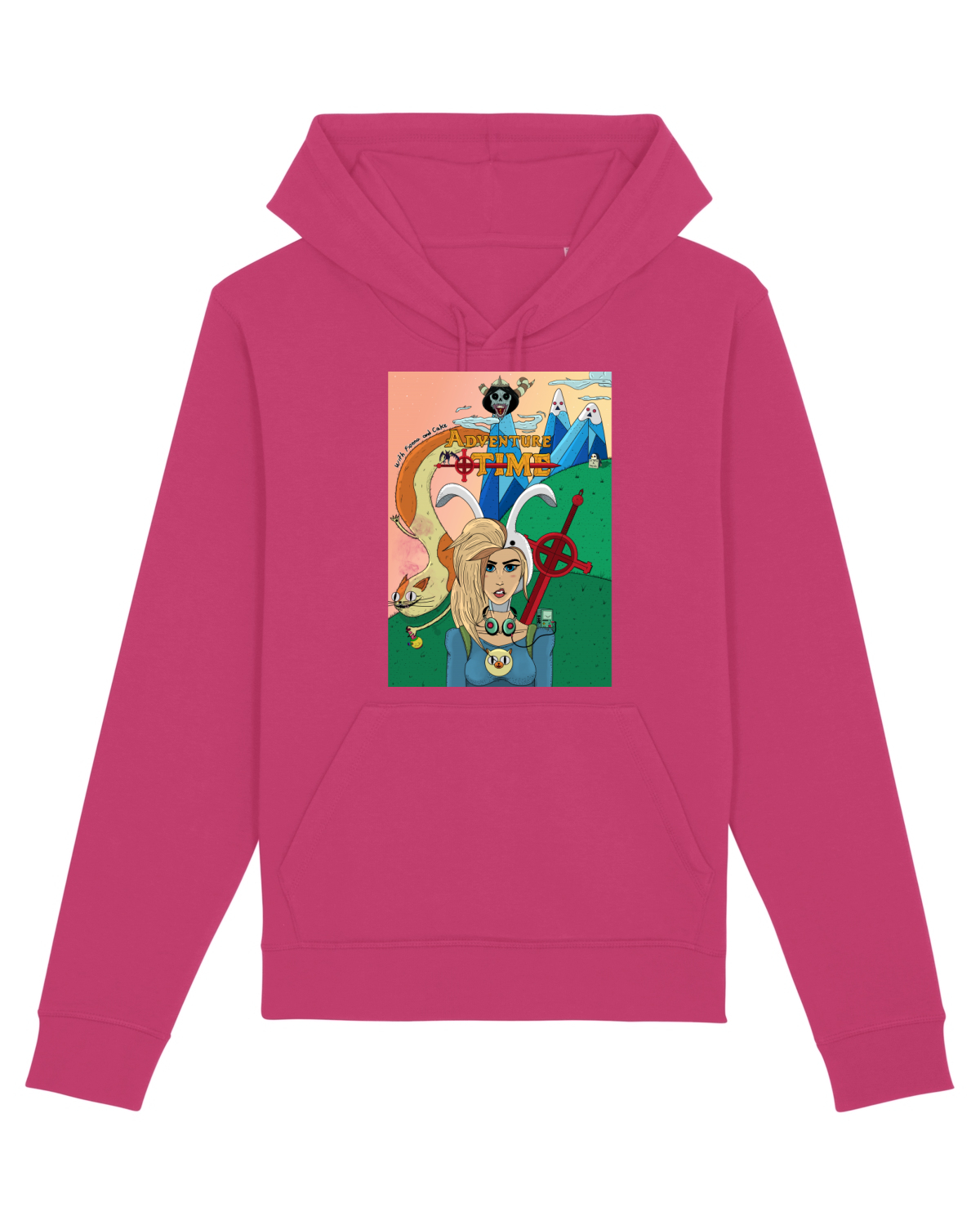 Hanorac Unisex Drummer Raspberry