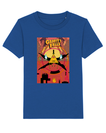 Bill Cipher Gravity falls Majorelle Blue
