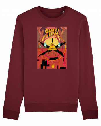 Bill Cipher Gravity falls Burgundy