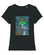 Gravity Falls  Tricou mânecă scurtă guler larg fitted Damă Expresser