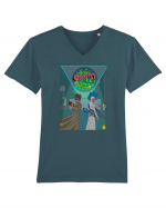 Gravity Falls  Tricou mânecă scurtă guler V Bărbat Presenter