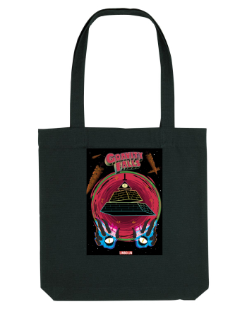 Gravity Falls Bill Cipher Returns Black