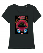 Gravity Falls Bill Cipher Returns Tricou mânecă scurtă guler larg fitted Damă Expresser