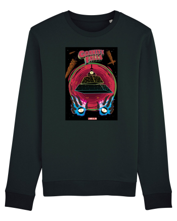 Gravity Falls Bill Cipher Returns Black