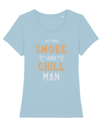 Smoke and Chill Sky Blue