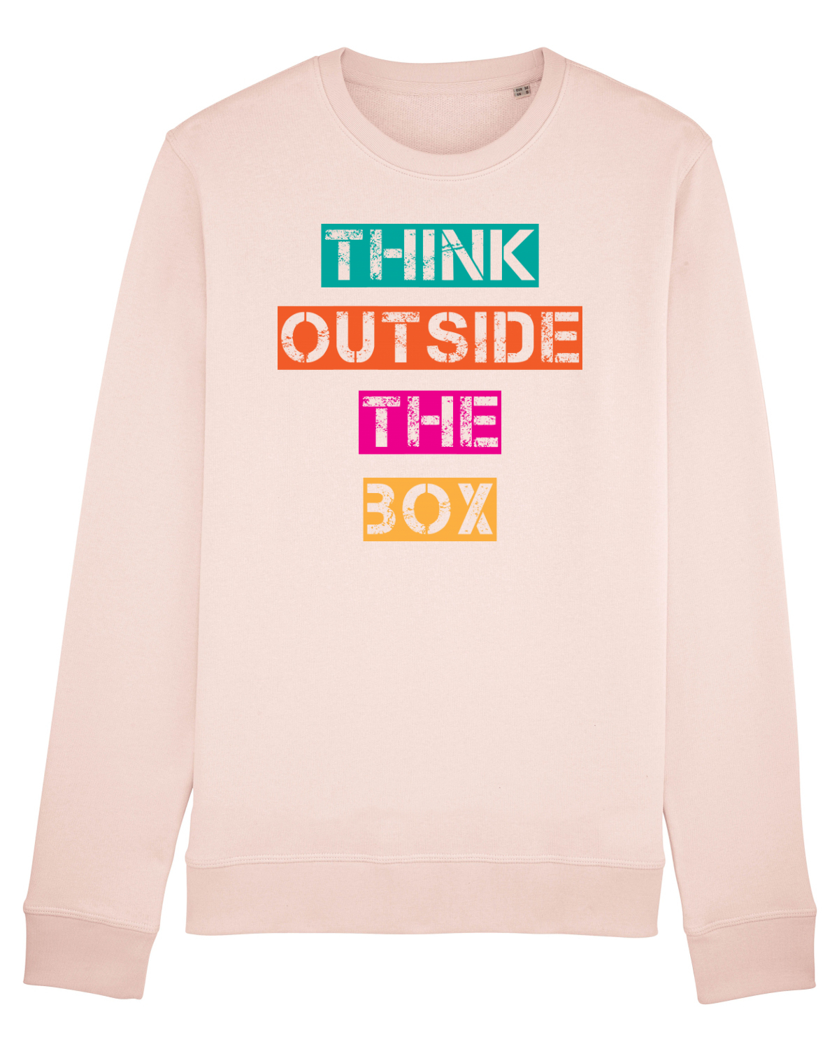 Bluză mânecă lungă Unisex Rise Candy Pink
