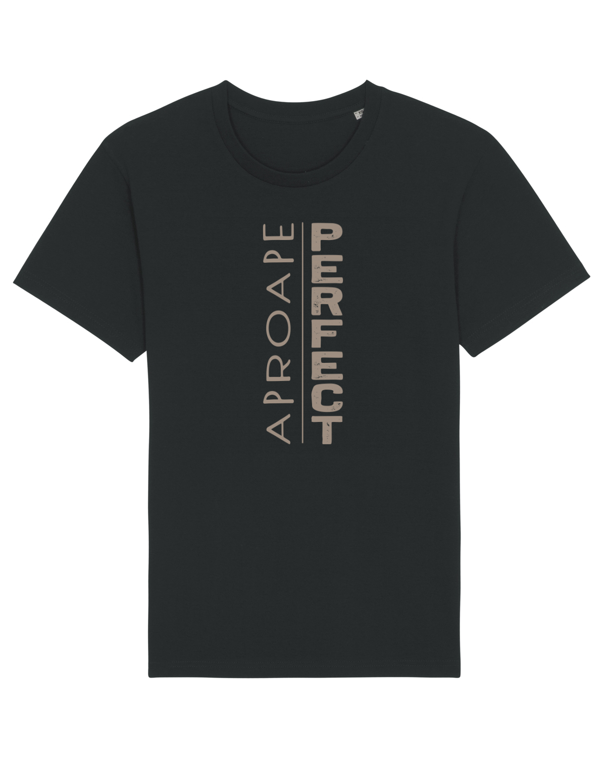 Tricou mânecă scurtă Unisex Rocker Black