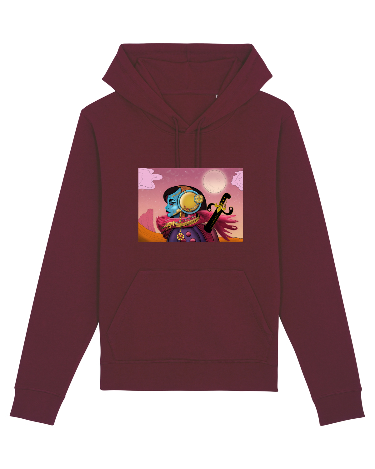 Hanorac Unisex Drummer Burgundy