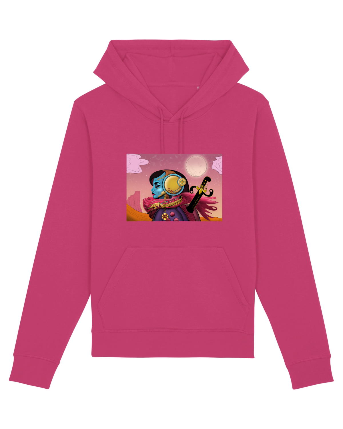 Hanorac Unisex Drummer Raspberry