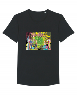 Rick and Morty Season 4 Tricou mânecă scurtă guler larg Bărbat Skater