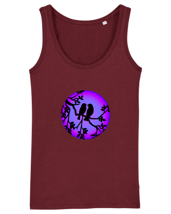 Love birds Burgundy
