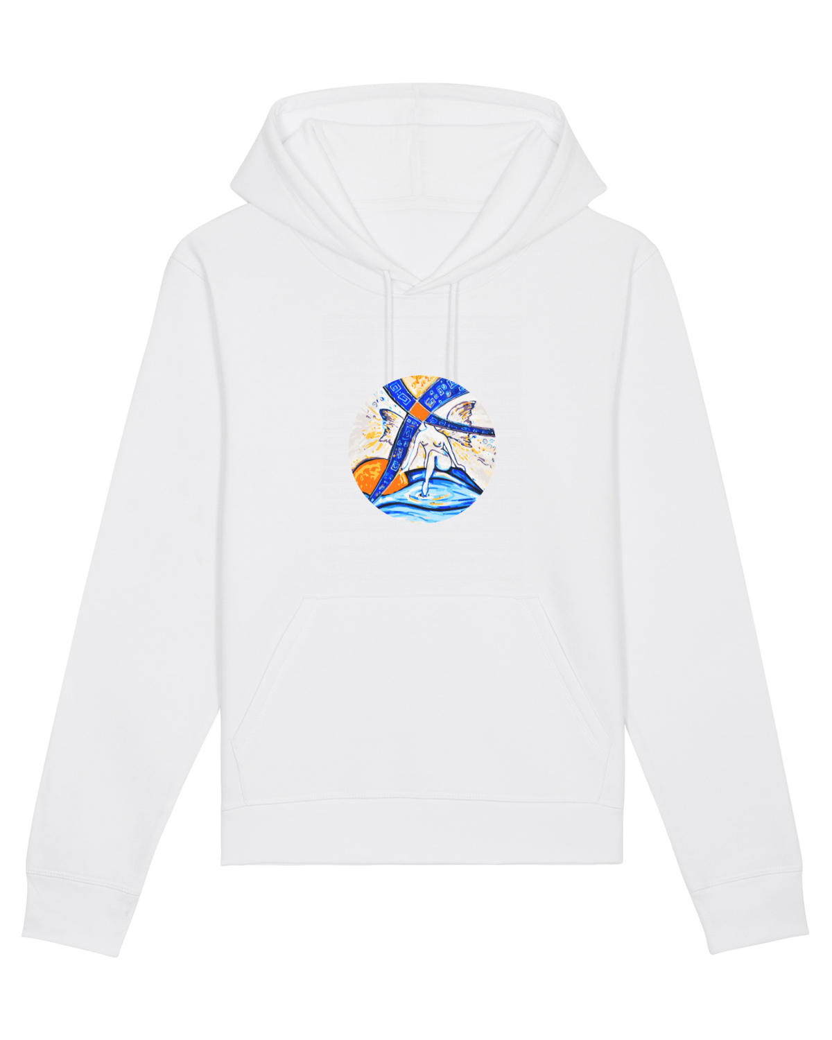 Hanorac Unisex Drummer White