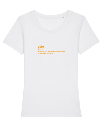 CUTE - definition White