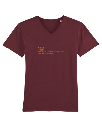 CUTE - definition Burgundy