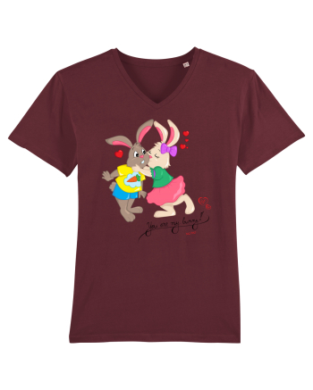 You are my bunny Burgundy