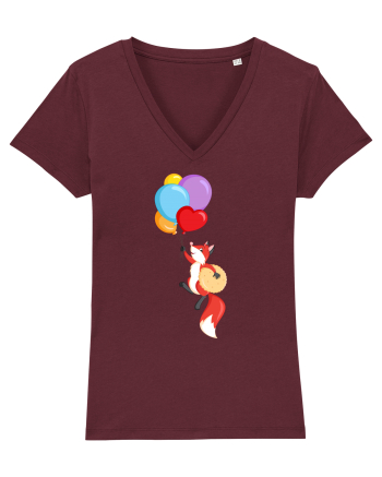 Sweet little fox :) Burgundy