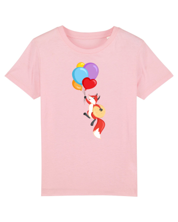 Sweet little fox :) Cotton Pink