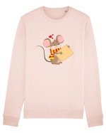 Șoricel cu biscuiți :) Bluză mânecă lungă Unisex Rise