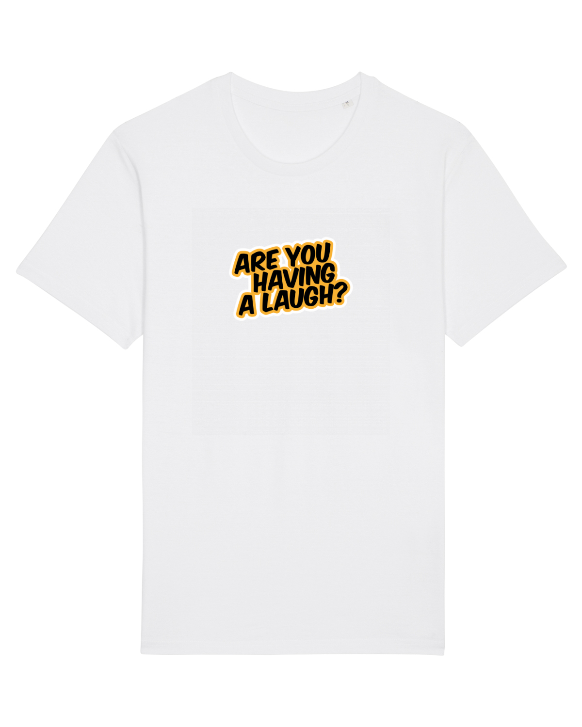 Tricou mânecă scurtă Unisex Rocker White