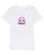 carei treaba cu cititu? Tricou mânecă scurtă  Copii Mini Creator