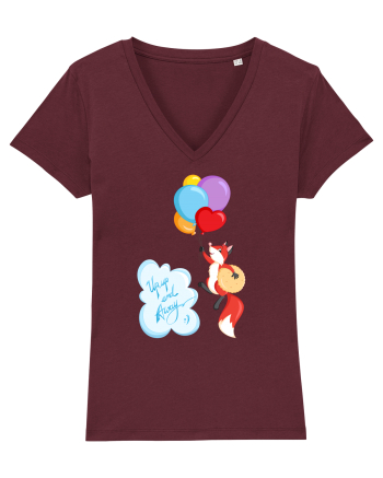 Sweet little fox  :) Burgundy