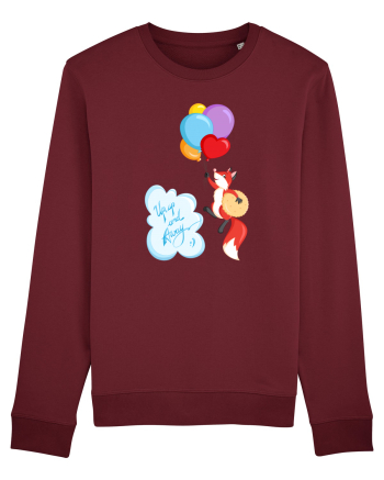 Sweet little fox  :) Burgundy