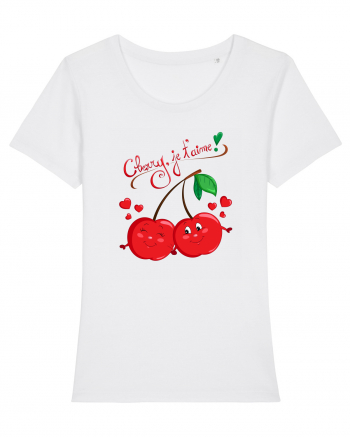 Cherry je t'aime White