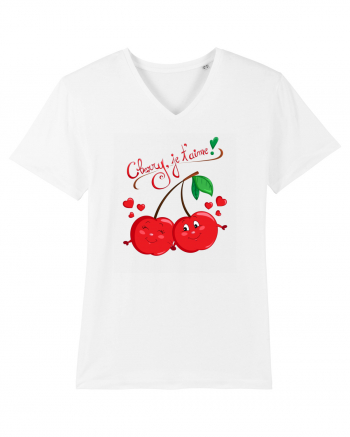 Cherry je t'aime White