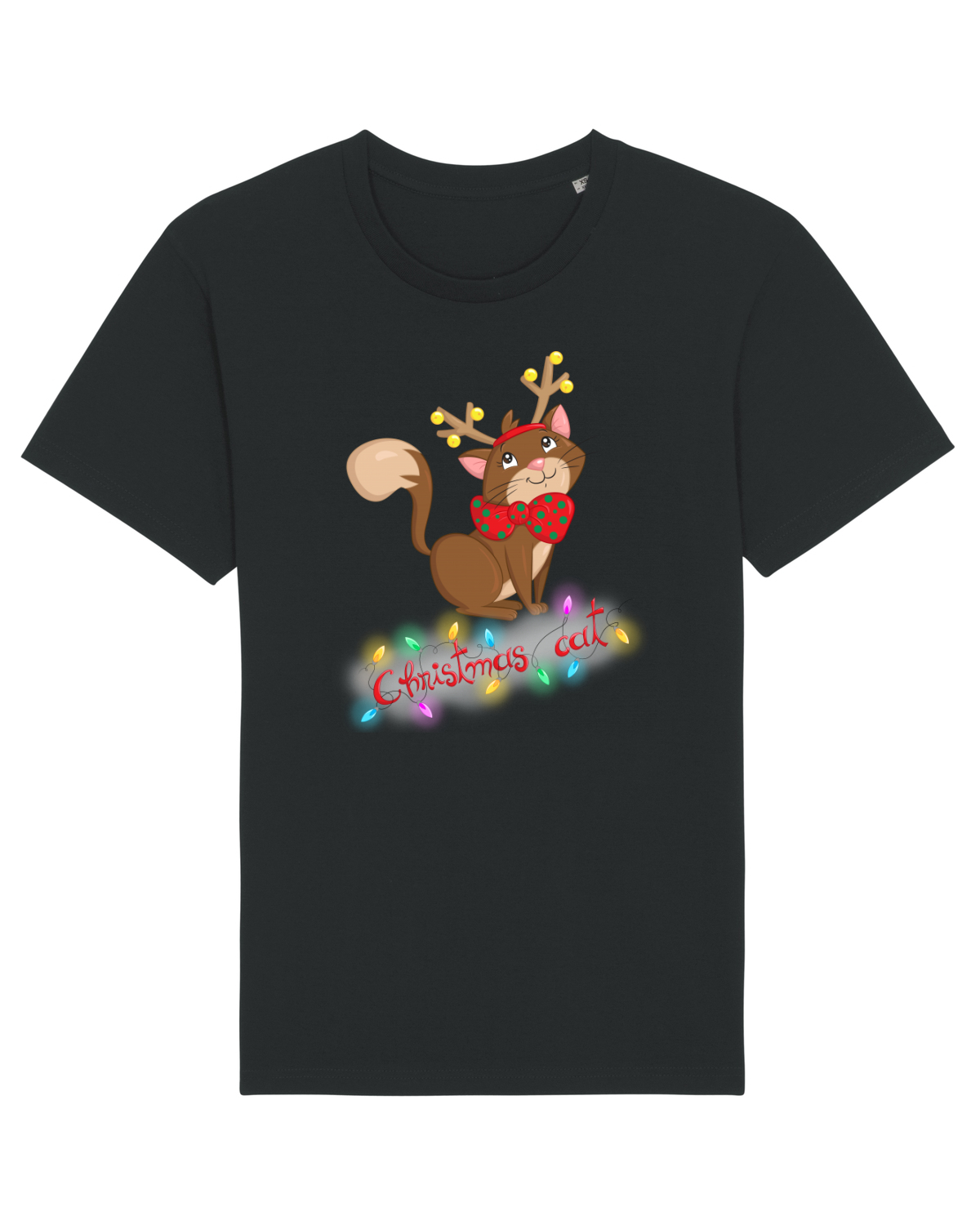 Tricou mânecă scurtă Unisex Rocker Black
