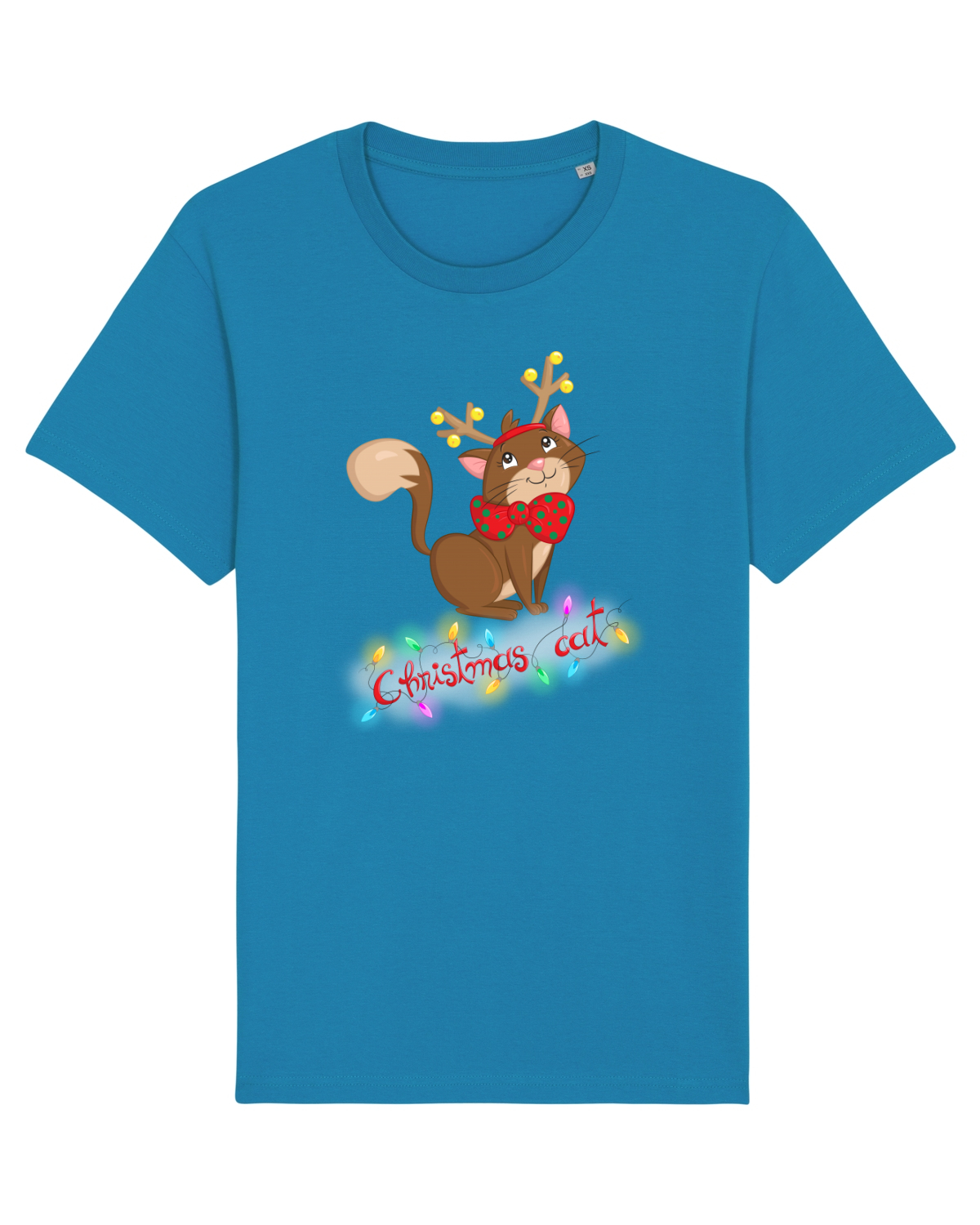 Tricou mânecă scurtă Unisex Rocker Azur