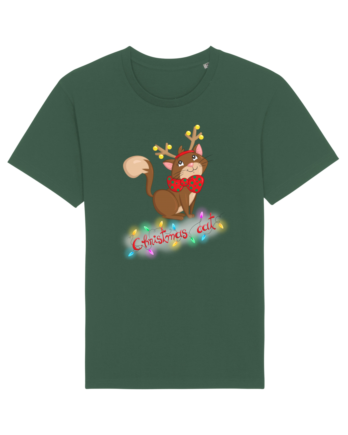 Tricou mânecă scurtă Unisex Rocker Bottle Green