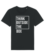 Think outside the box Tricou mânecă scurtă Unisex Rocker