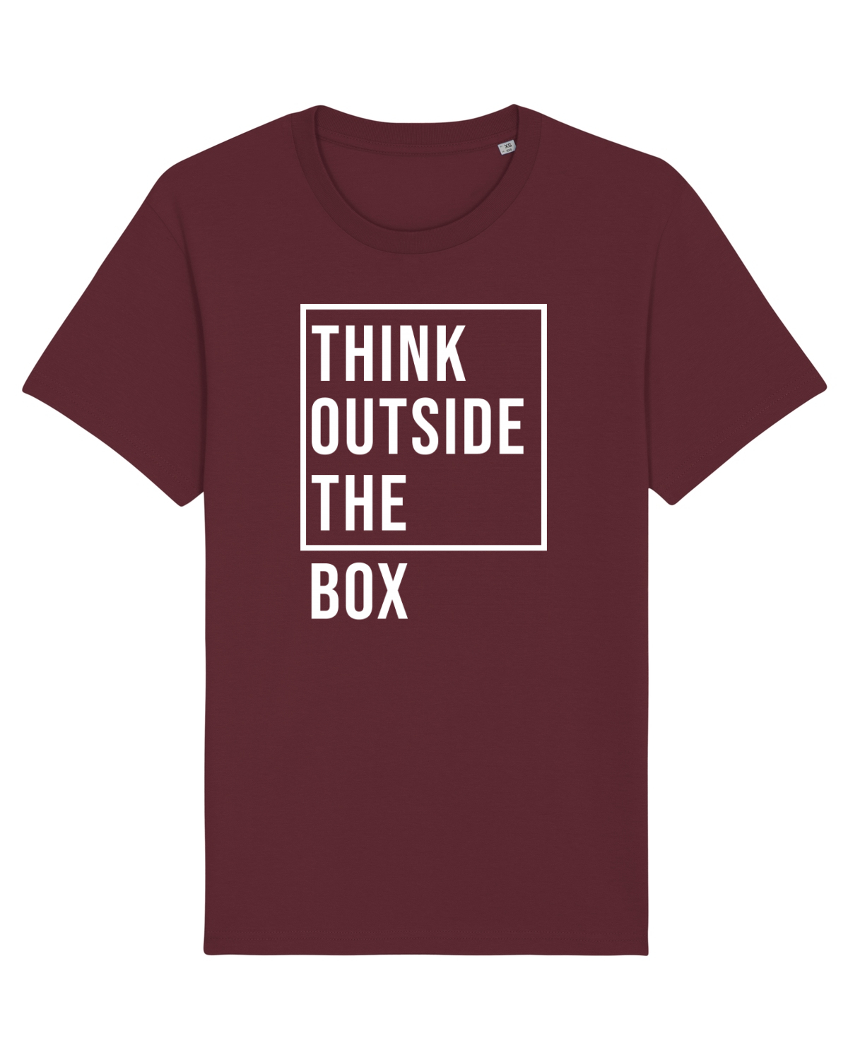 Tricou mânecă scurtă Unisex Rocker Burgundy