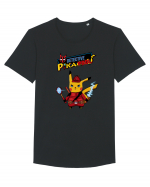 Detective Pikachu Tricou mânecă scurtă guler larg Bărbat Skater