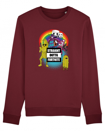 Straight Outta Fornite  Burgundy