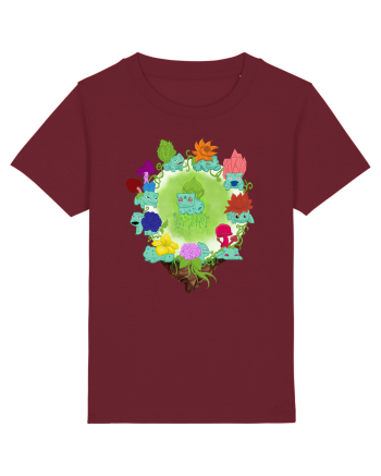 Bulbasaur Pokemon  Burgundy